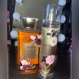 Bath & Body Works Dahlia shower gel and mist